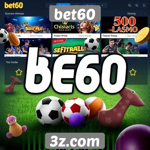 Análise das opções de jogos disponíveis no site bet60
