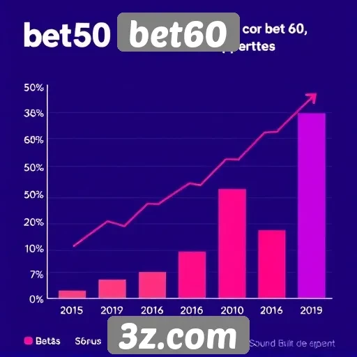 Estatísticas de crescimento do Bet60 no mercado de apostas