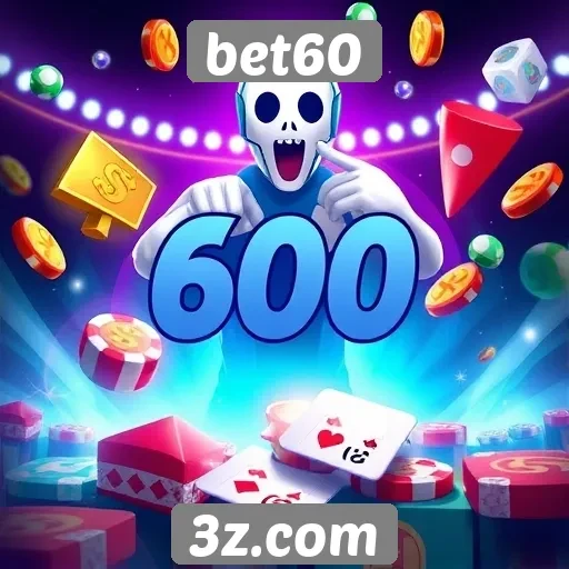 Bet60 oferece variedade de jogos de cassino online