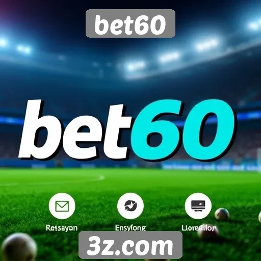 Análise das funcionalidades do site bet60