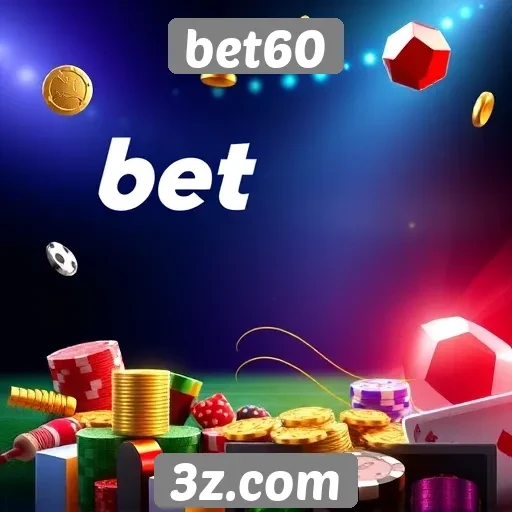 Variedade de jogos disponíveis no bet60